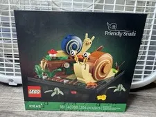 LEGO Ideas Friendly Snails Autumn Nature Garden 40788 New Factory Sealed