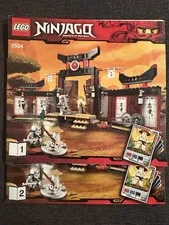 Lego Instructions - 2504 Spinjitsu Dojo