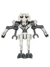 LEGO® Minifigure Star Wars sw0515 General Grievous Bent Legs White Armor