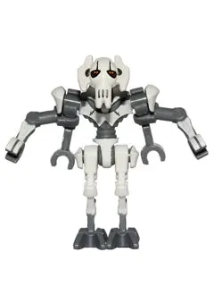 LEGO® Minifigure Star Wars sw0515 General Grievous Bent Legs White Armor