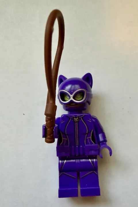 LEGO DC Batman Movie Catwoman Minifigure sh330 70902 70923 Complete w/ Whip