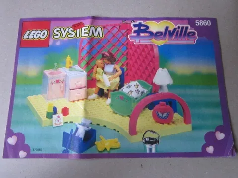 Lego System 5860 Belville Building Instructions Instruction
