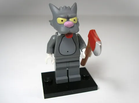 LEGO The Simpsons Scratchy Series 1 minifigure sim020 from 71005