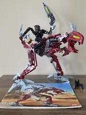 LEGO BIONICLE: Warriors - Fero and Skirmix (8990) Complete W/ Substitutions