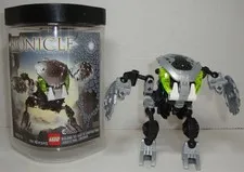 LEGO BIONICLE NUHVOK-KAL 8573 FIGURE MISSING MASK IN CANISTER