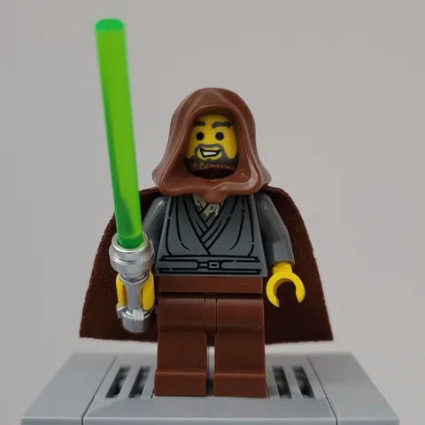LEGO Star Wars | Jedi Bob (Bobarian Afol) Minifigure & Lightsaber sw1379 | 75388