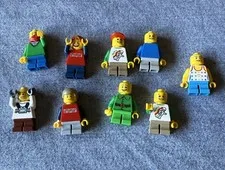 Lot of 9 Lego Minifigure Children