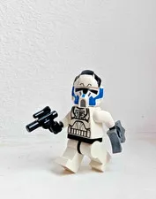 LEGO® Minifigure sw0439 - P2 Clone Trooper Pilot 501st, Star Wars The Clone Wars