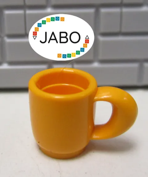 ( A11 / 17 / 6 ) Lego 33054 cup light orange