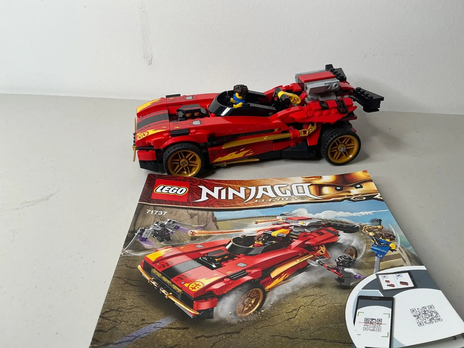 Lego Ninjago X-1 Ninja Charger 71737 PRE-BUILT