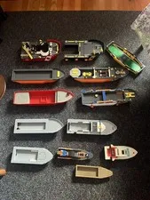 Read Description- 13 Lego Boat/Ship Hulls- Police, Coast Guard, Deep Sea & More