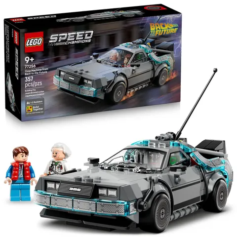 LEGO Speed Champions Time Machine from Back to the Future, 357 Pieces