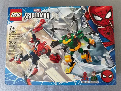 LEGO Super Heroes: Spider-Man & Doctor Octopus Mech Battle (76198) - New/Sealed