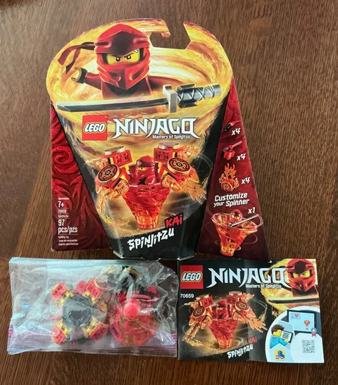 Lego Ninjago Spinitzu 70659 PRISTINE complete w/box & manual Age 7+