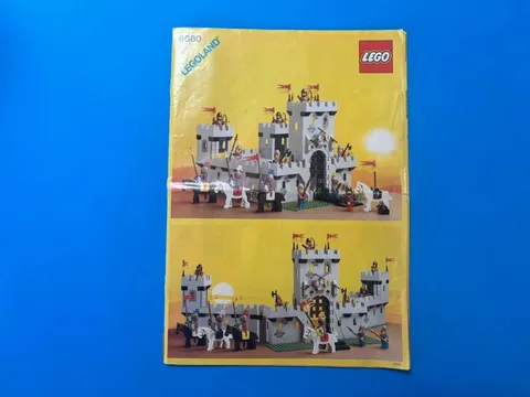 Lego Castle 6080 King's Castle Instruction Manual Only Vintage