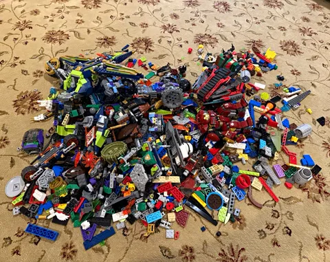 LEGO Lot Bulk Mixed Bricks Parts & Pieces