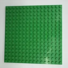 LEGO Light Green Baseplate 16x16 Stud Building Plate Board 5x5 Lime Part 91405