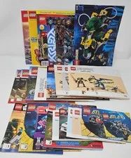 LEGO Instruction Booklets/Magazines Mixed Lot of 25 (Bionicle/Ninjago/Star Wars)