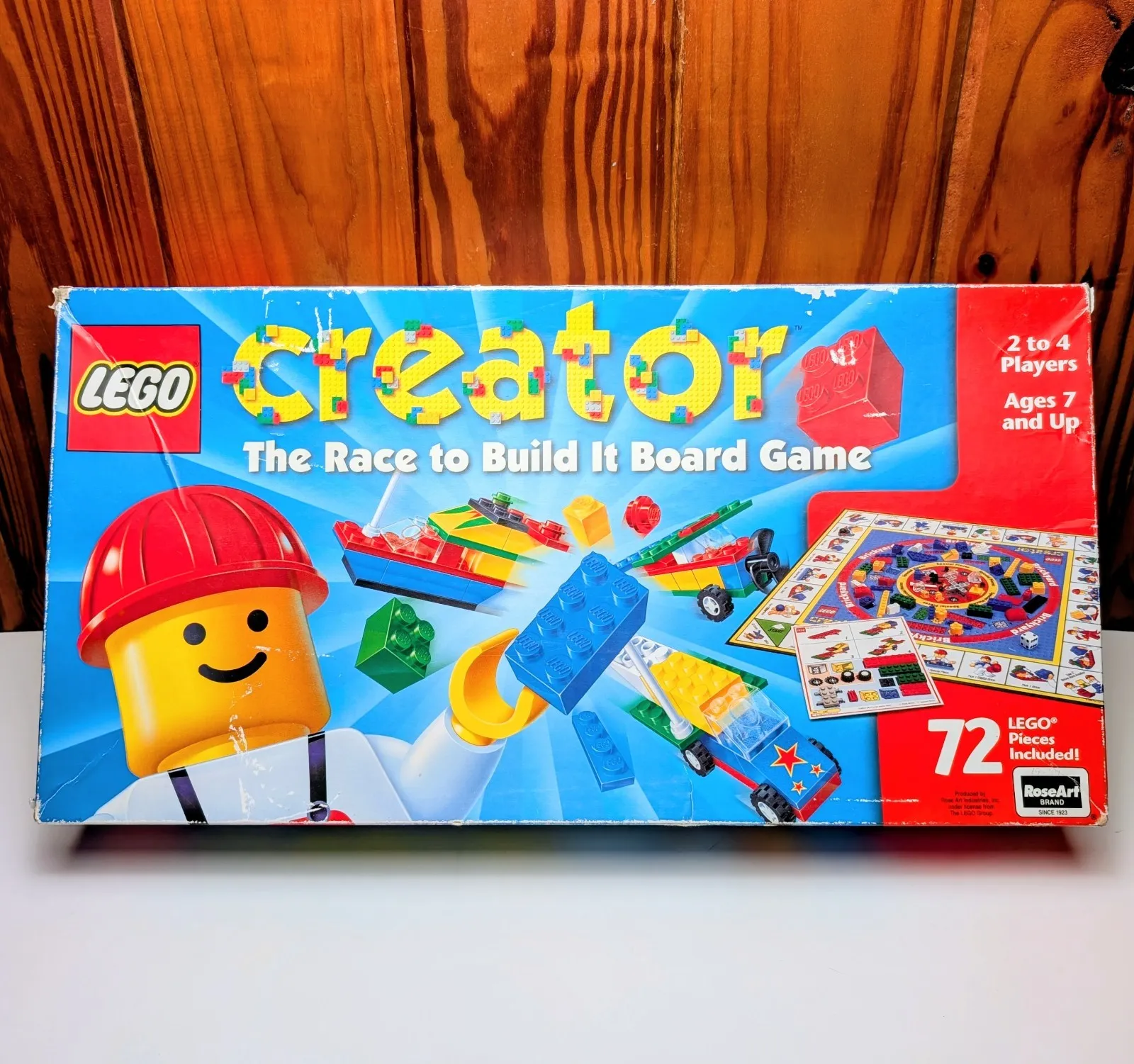 Lego 03093 The Race to Build it Board game VINTAGE RARE NEW Sealed Bags