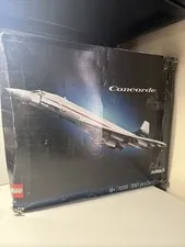 Lego Icons Concorde 10318 Supersonic Jet Plane Box Damaged Bags Inside Are SEALE