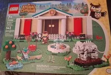 LEGO Animal Crossing Blathers’s Museum Collection Set 77056  Open Damaged Box