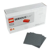 SERIOUS PLAY Starter Set with 3 Building Plates 16x16 - Creative Workshops