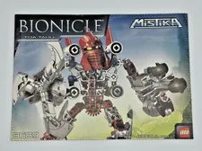 LEGO Bionicle (8689) ~ INSTRUCTIONS MANUAL Only Book ~ Toa Tahu ~ Mistika 2008