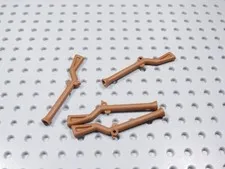 LEGO Lot of 4 Reddish Brown Flintlock Musket Rifle Weapon Gun Minifig AC