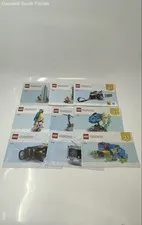 Lot Of 9 Pcs Assorted Mixed Lego Creator 3-In-1 Instruction Manuals Booklets