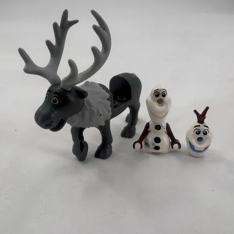Lego Sven Minifigure Reindeer Olaf Disney Frozen 41166 CMF Lot Rare Retired Read