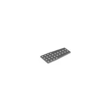 LEGO 4x Light Gray Wedge, Plate 4 x 9 without Stud Notches inv.598