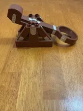 LEGO DUPLO Specialty Knights Castle CATAPULT ASSEMBLY complete Brown Silver 2004