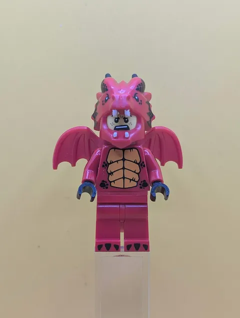 Dragon Suit Guy col318 Series 18 (Minifigure Only without Stand and Accessories)