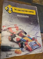 Parker Brothers The Construction Company Job #2000 Illustrated Manual 1985