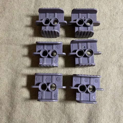 Lego 6 Dark Gray Technic Bionicle Star Wars Rubber Band Belt Holder 41752
