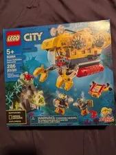 Lego City 60264 Ocean Exploration Submarine NEW RETIRED AND RARE!