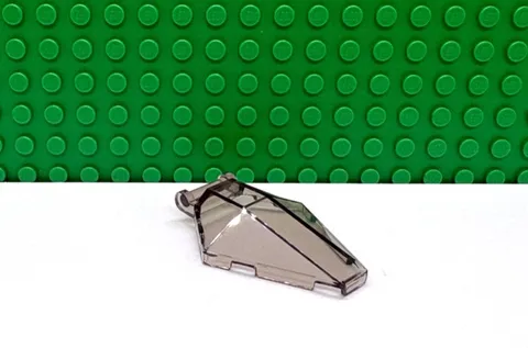 Lego 1 Trans Brown 6x4x1 Hexagonal with Handle Windscreen Windshield NEW