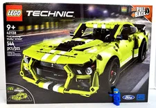 LEGO (42138) Technic: Ford Mustang Shelby GT500 - New Sealed Retired - Pull Back