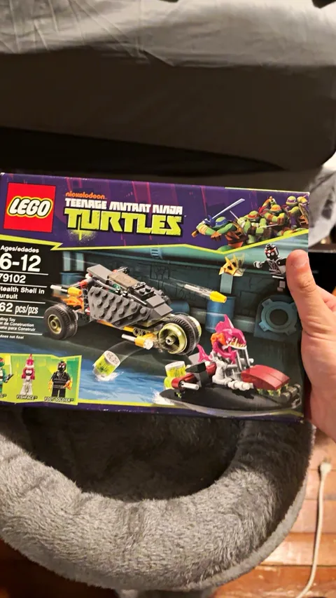 LEGO TMNT Stealth Shell in Pursuit 79102 Complete Set 162 pcs Raphael