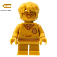 LEGO Harry Potter 20th Anniversary Pearl Gold Minifigure hp284 Complete New