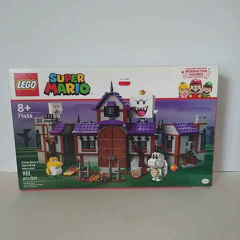 LEGO (71436) Super Mario Bros King Boos Haunted Mansion Brand New Sealed Retired