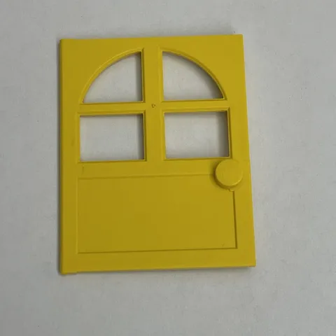 Lego 6234 Door Yellow Replacement Add-on Piece Part