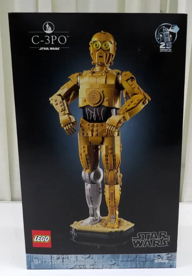Lego Star Wars 75398 C-3PO Building Set 1138 Pieces Ages 18+