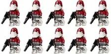 LEGO Star Wars Galactic Marine Clone Trooper Minifigure LOT of 10 75413 Tank NEW