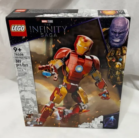 LEGO Super Heroes: Iron Man Figure (76206) ~ NEW / FACTORY SEALED ~