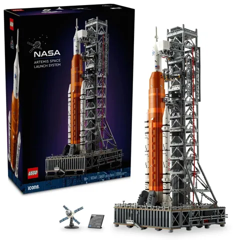 LEGO Icons NASA Artemis Space Launch System (10341) Rocket Building Set New
