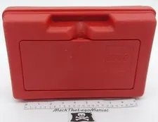 Vintage 80s Official Lego Red Storage Carrying Case Only Tote No Bricks Parts