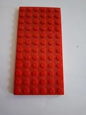 No 442.  1x Lego plate 6x12.  3028 Red
