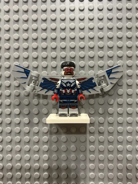 LEGO Minifigure CAPTAIN AMERICA Marvel Studios 71031 Sam Wislon Falcon Colmar05