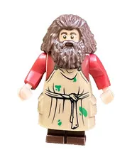 LEGO Harry Potter Hagrid Apron Red Shirt Minifigure #76428 Hagrid's Hut